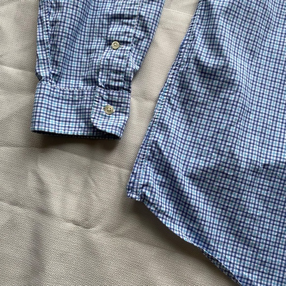 Ralph Lauren Custom Fit Plaid Long Sleeve Button‎ Down Shirt - Picture 6 of 8